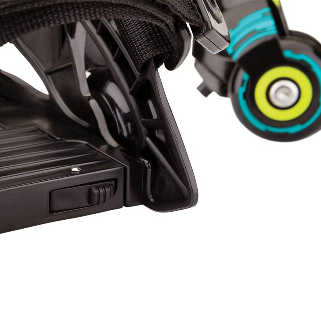 Razor Jetts Heel Wheels w/Included Spark Pads & Skid Pads, Green (Open Box)