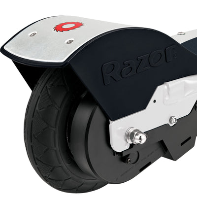 Razor Seated Electric 12 MPH Scooter w/ Twist Grip Throttle & Brake, White(Used) - VMInnovations