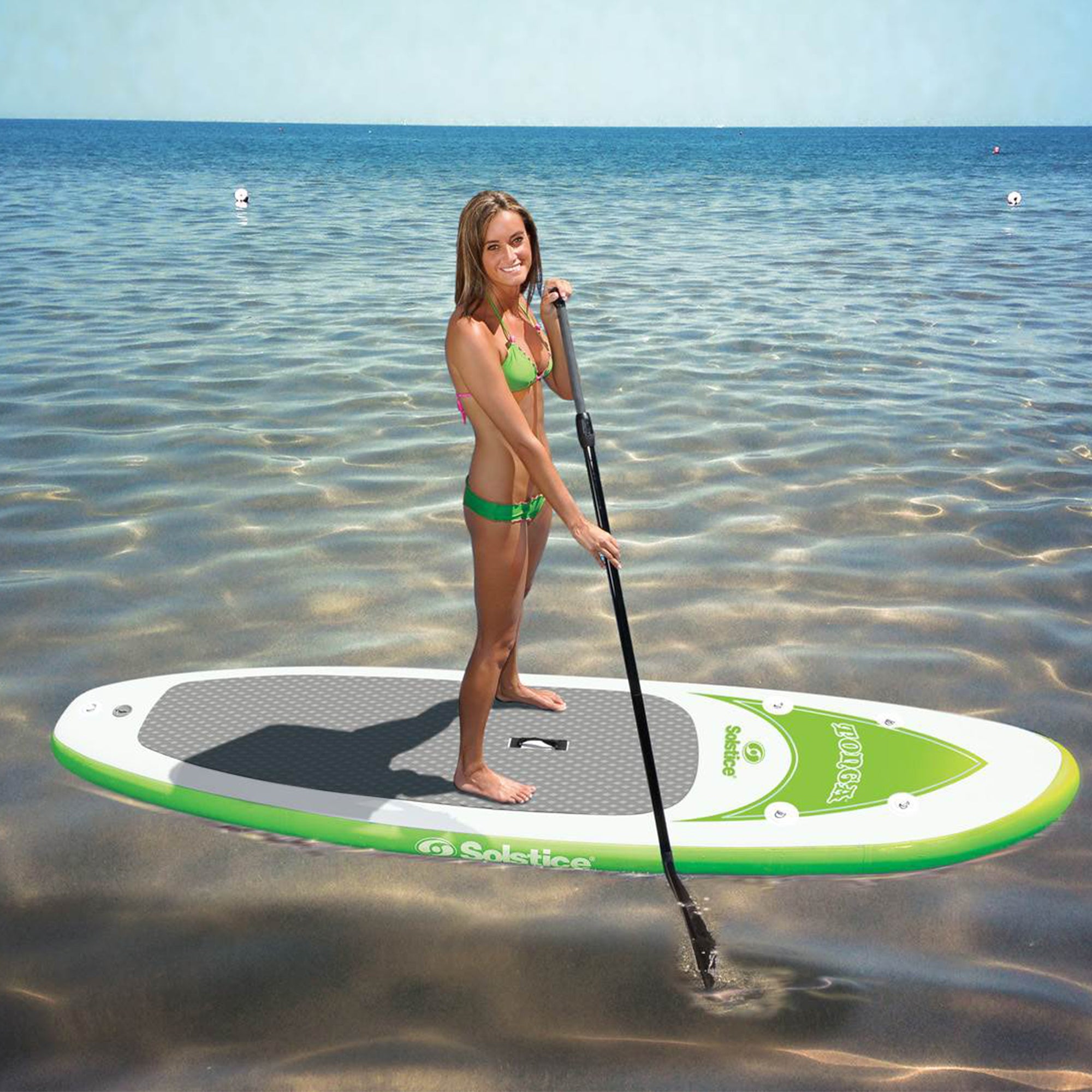 Solstice Tonga Inflatable Stand-Up Light Weight Paddle Board SUP Board -Open Box