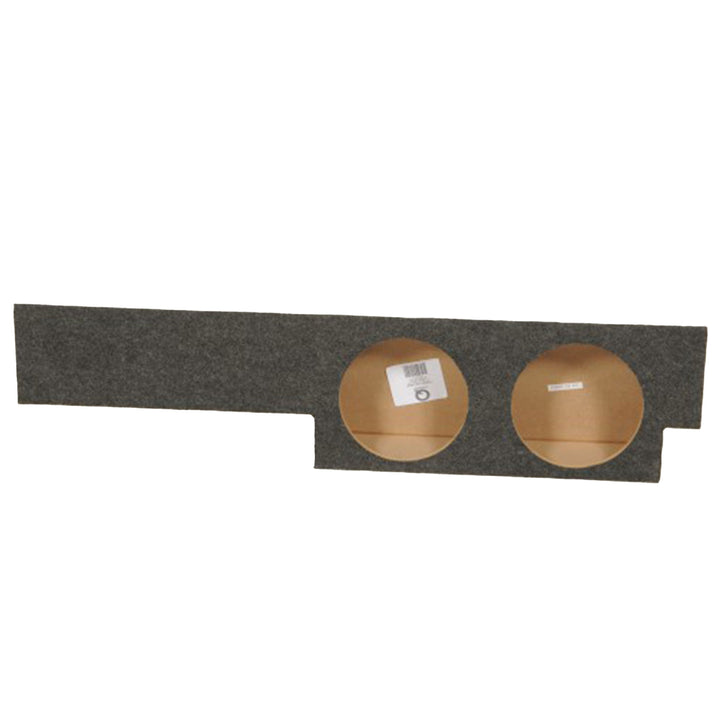 Q Power 10” Subwoofer Enclosure Enhanced Vehicle Audio F150 Super Crew, Grey