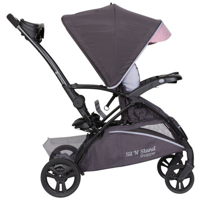 Baby Trend Sit N' Stand 5 in 1 Shopper Stroller with Canopy and Basket, Casis