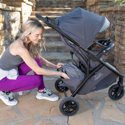 Baby Trend Tango 3 Wheel Stroller Travel System w/ EZ-Lift Plus Infant Car Seat