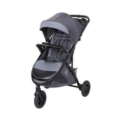 Baby Trend Tango 3 All Terrain Travel Stroller with Canopy and 8" Tires, Grey - VMInnovations
