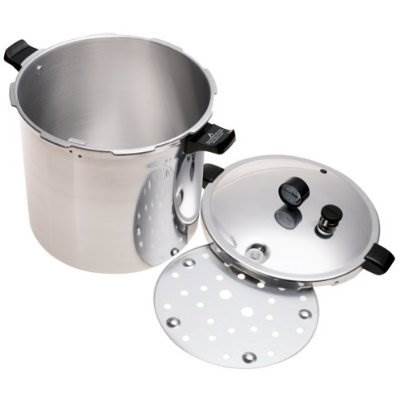 PRESTO 01781 23 Quart Aluminum Pressure Cooker Canner (Open Box)