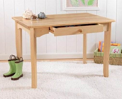 KidKraft Avalon Kids Table w/ Pull Out Drawer (Natural)