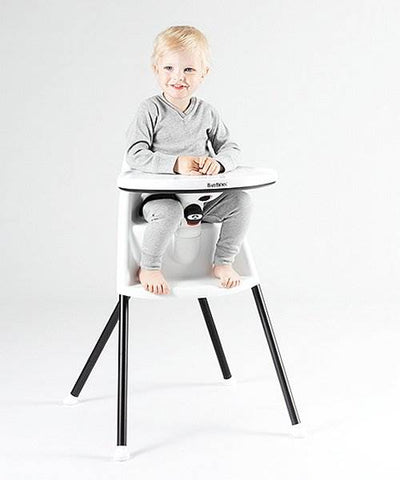 BabyBjorn High Chair Baby Feeding Seat Smart Safety Lock - White
