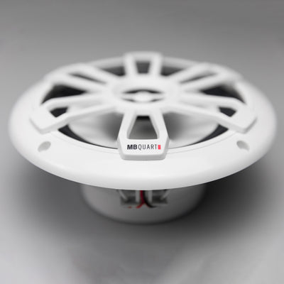 MB Quart NF1-116 Nautic Series Marine Coaxial Speakers, 6.5", White, 4 Pack