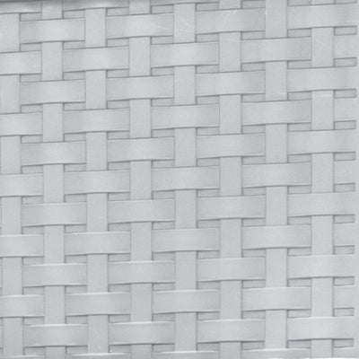 Sterilite 3 Drawer Wide Storage Tower, Plastic Weave Organizer, Cement, 2 Pack - VMInnovations