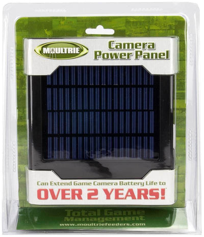 Moultrie Feeders Trail Game Camera 12 Volt Battery Solar Power Panel (Open Box)