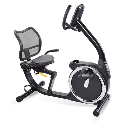 Stamina Exercise Bike, Magnetic Recumbent Machine, Cardio Equipment (Open Box) - VMInnovations