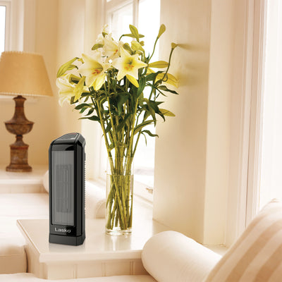 Lasko Ceramic Tower  Space Heater, 1500 Watt, Portable w/Thermostat, (Open Box) - VMInnovations