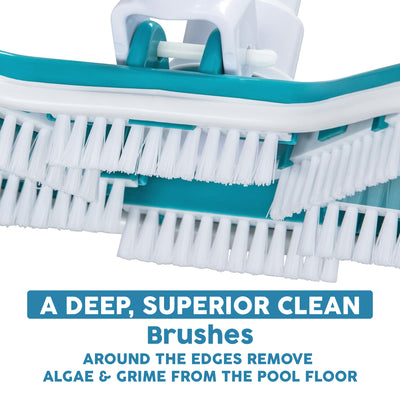 Bestway AquaClean Pool Vacuum, Filter Powered Suction Vacuum Cleaner with Brush - VMInnovations