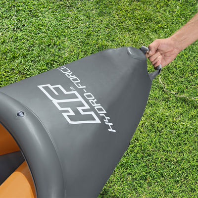 Hydro-Force 10 Foot by 6 Inch Rapid Inflatable Kayak Set w/Inflata-Shield (Used) - VMInnovations