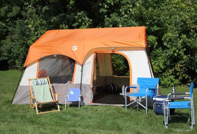 Tahoe Gear Ottawa 12 Person Cabin Frame 3-Season Family Tent - Open Box