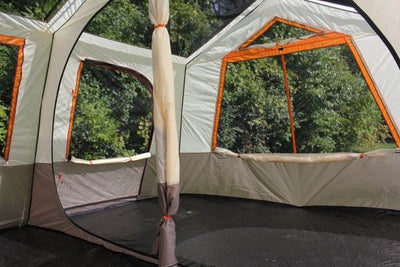 Tahoe Gear Ottawa 12 Person Cabin Frame 3-Season Family Tent - Open Box