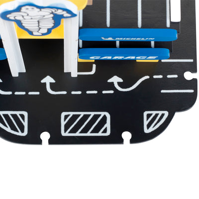 Theo Klein Michelin Car Service Station Kids Toy Play Set with 1 Car (Open Box) - VMInnovations
