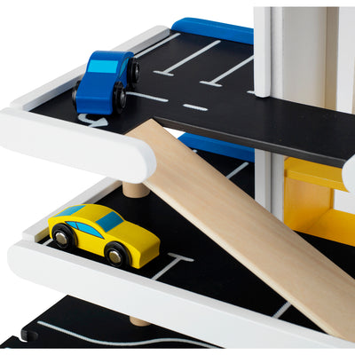 Theo Klein Michelin Car Service Station Kids Toy Play Set with 1 Car (Open Box) - VMInnovations