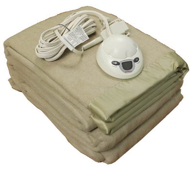 Sunbeam Electric Home Heated Warming Blanket - Twin