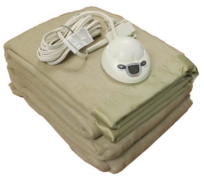 Sunbeam Electric Home Heated Warming Blanket - Twin