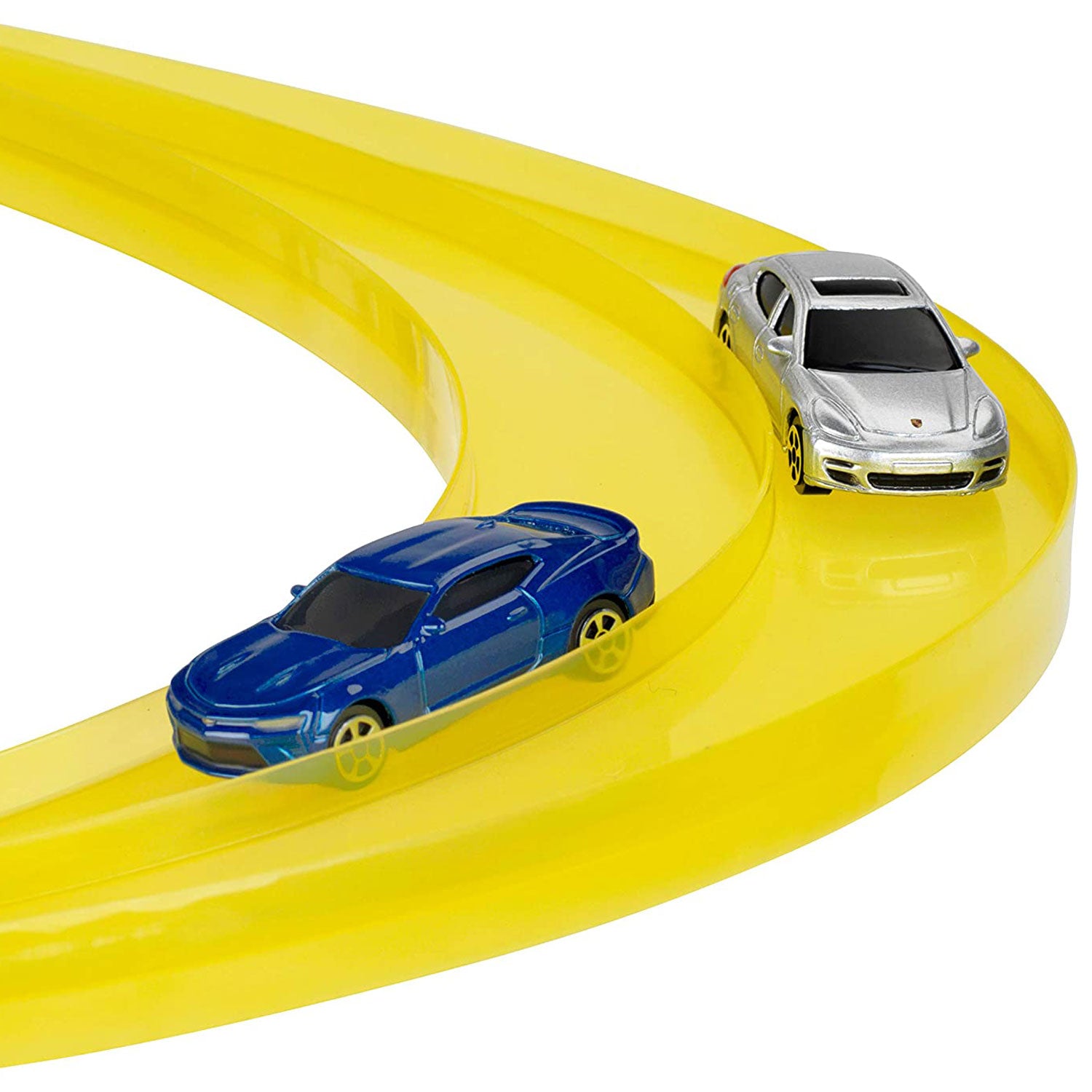Theo Klein Parking Garage Toy w/ 4 Levels and 2 Cars for Ages 3 and Up, Yellow - VMInnovations