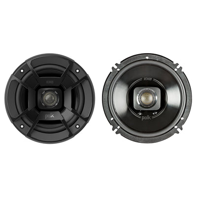 Polk Audio 6.5" 300W 2 Way Car/Marine ATV Stereo Coaxial Speakers DB652 (4 Pack)