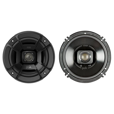 Polk Audio 6.5" 300W 2 Way Car/Marine ATV Stereo Coaxial Speakers DB652 (4 Pack) - VMInnovations