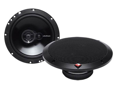 2) ROCKFORD FOSGATE R1675 6.75" 80 Watt 3-Way Car Speakers Coaxial fits 6.5