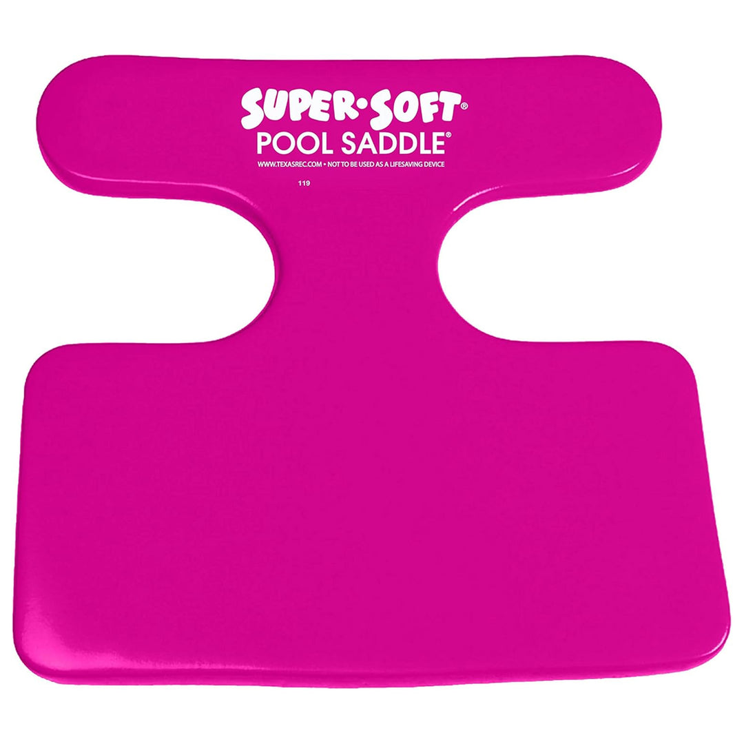 TRC Recreation Super Soft Foam Water Saddle Pool Lounger Float, Flamingo Pink