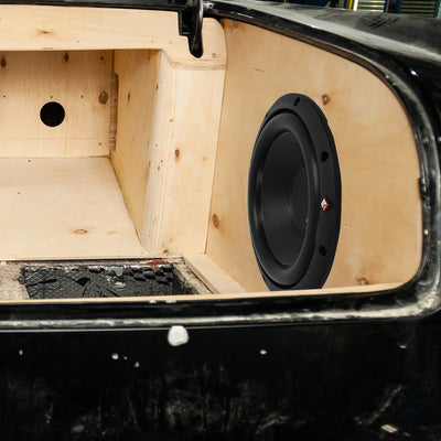 ROCKFORD R2D2-10 500W 10" 2-Ohm DVC Subwoofer Power Sub Woofer (For Parts)