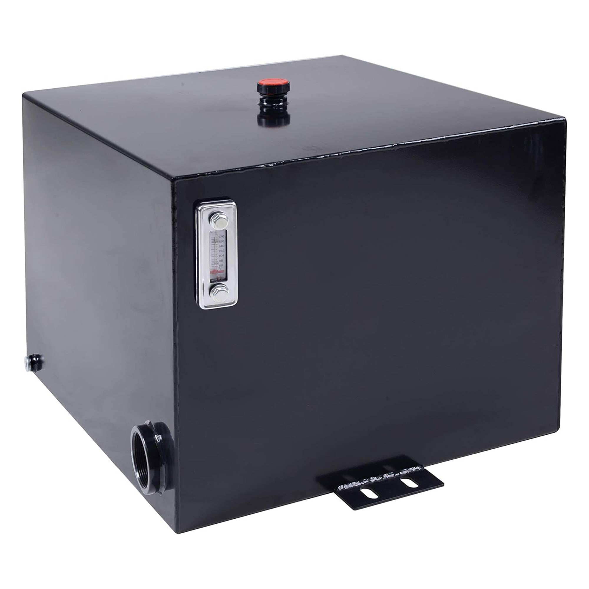 Field Tuff 20 Gallon 14 Gauge Steel Hydraulic Reservoir Tank, Black, FTF-20GOR - VMInnovations