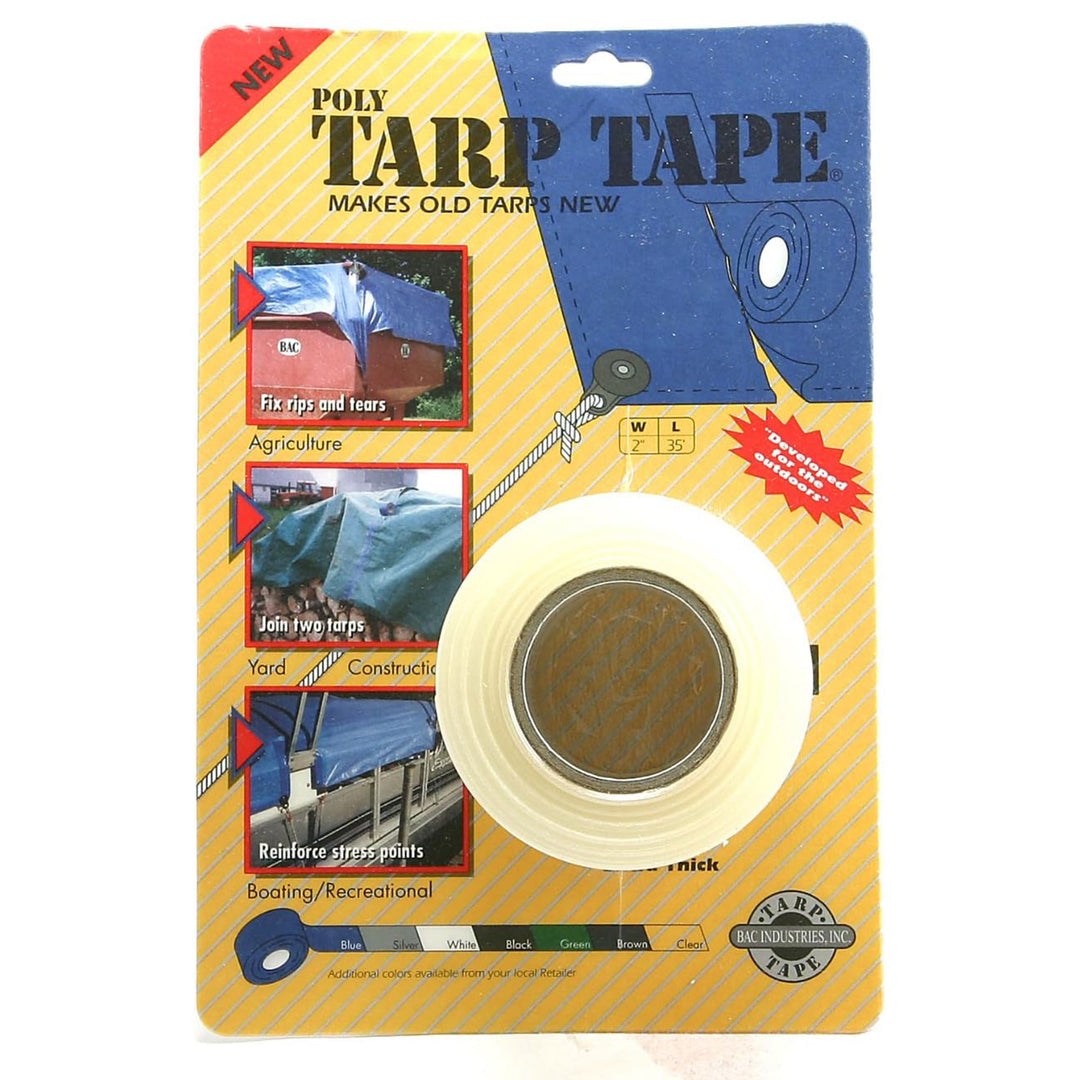 Tarp Tape 2 Inch Vinyl Tape for Agriculture, Construction, and Recreational