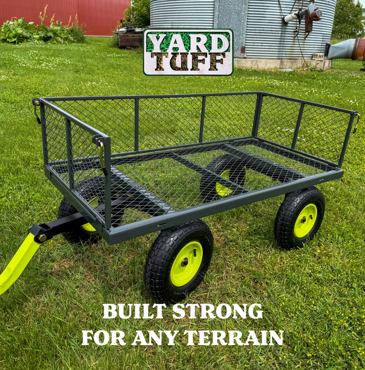 Yard Tuff 2-in-1 Jumbo Gardening and Yard Wagon with 1000 lb. Capacity (Used)