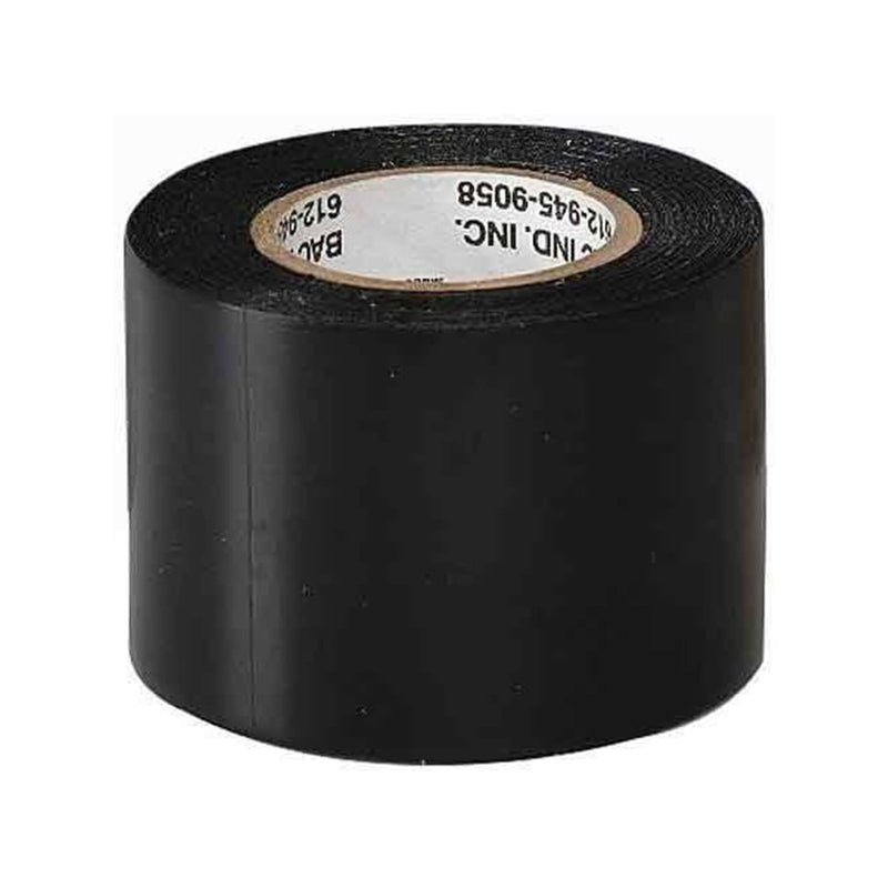 Tarp Tape 2 Inch Durable Waterproof Tape for Indoor & Outdoor Repair Use, Black