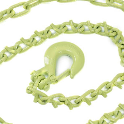 Timber Tuff TMW-20 12-Foot Log Grabber Chain Loop Slides Over 2" Ball, Green - VMInnovations