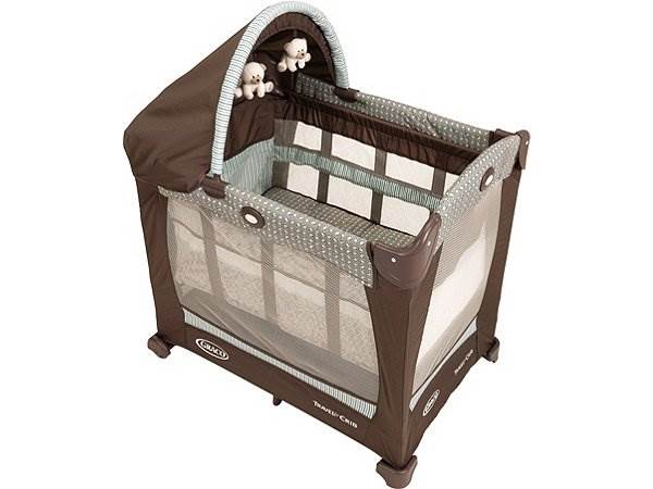 Graco Baby Travel Lite Portable Crib - Notting Hill