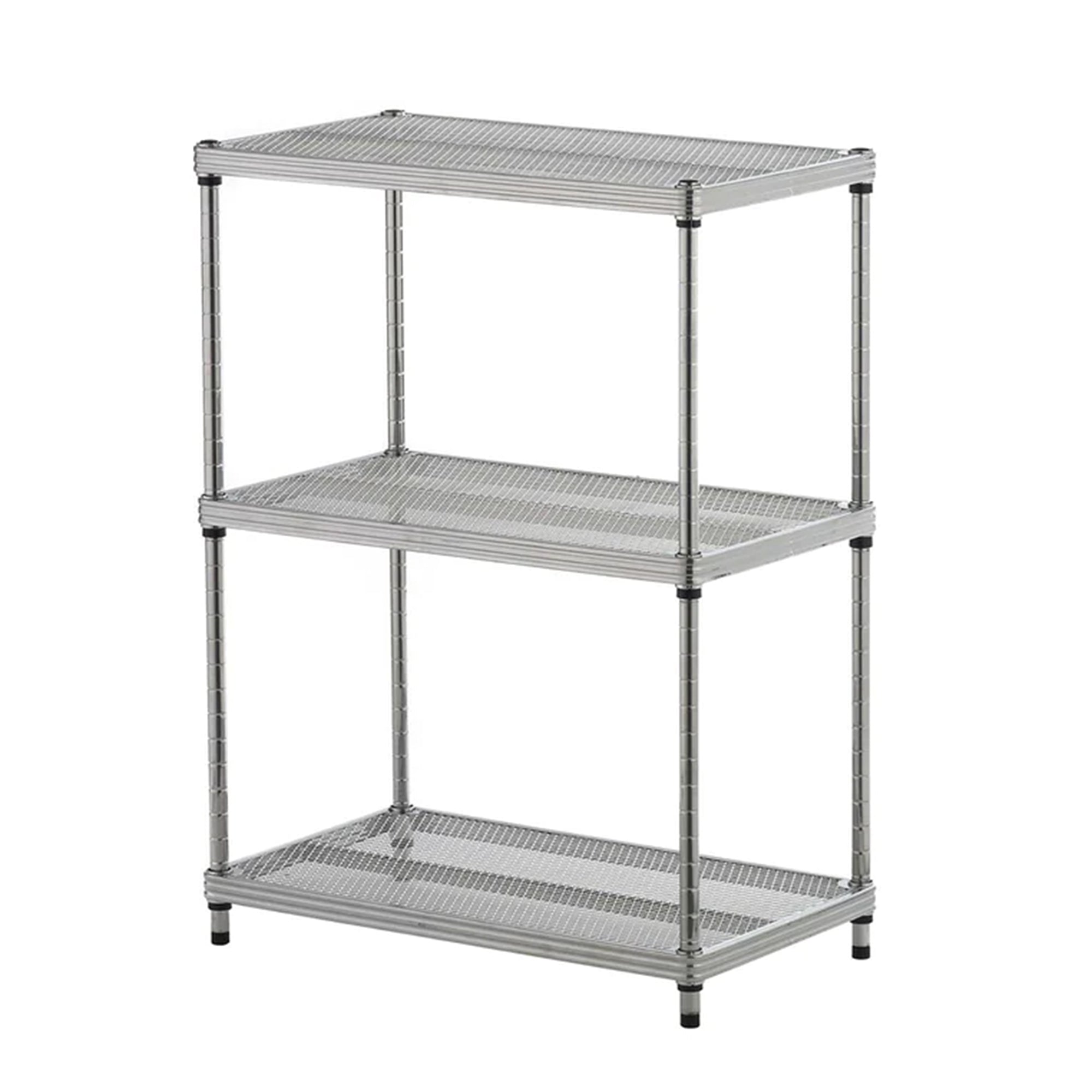 Design Ideas 3 Tier Full-Size Metal Storage Shelving Unit Rack (For Parts) - VMInnovations