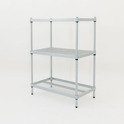 Design Ideas 3 Tier Full-Size Metal Storage Shelving Unit Rack (For Parts) - VMInnovations