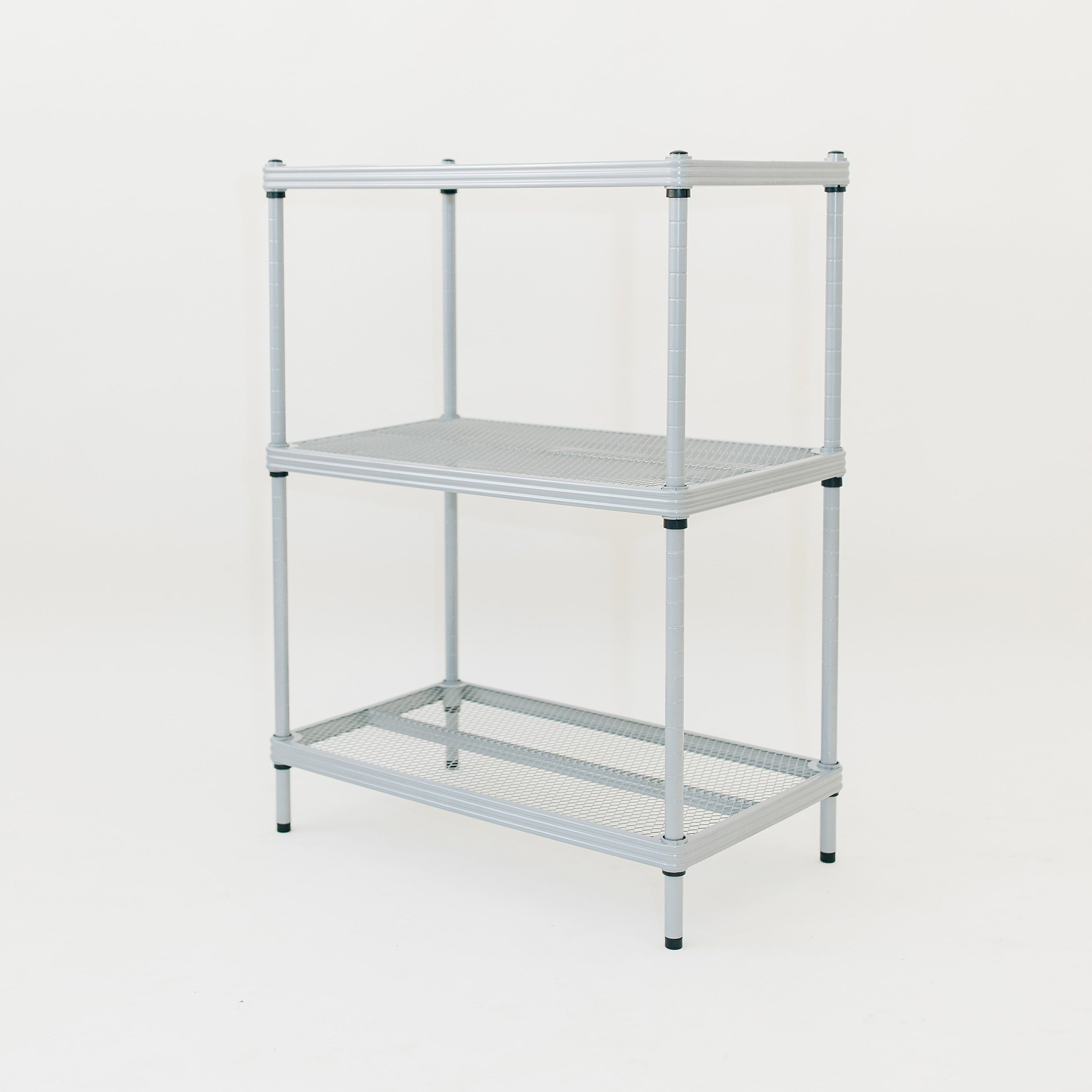 Design Ideas 3 Tier Full-Size Metal Storage Shelving Unit Rack (For Parts) - VMInnovations