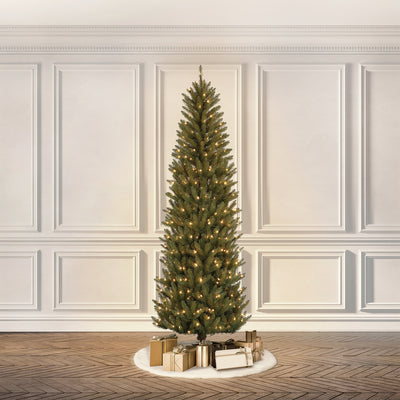 Puleo International 7.5 Foot Mountain Fir Pencil Christmas Tree (For Parts)