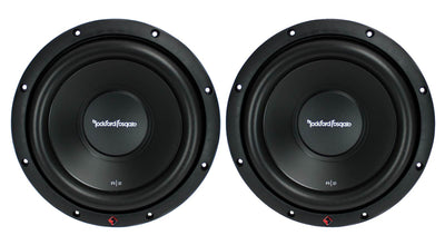 Rockford Fosgate R2D2 10" 1000W 2-Ohm DVC Car Audio Subwoofer Set, 2pk