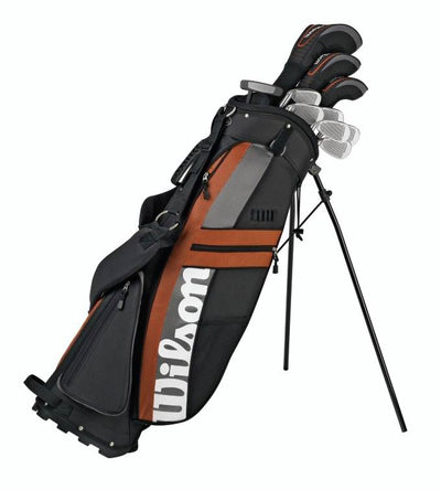 WILSON Linear Mens R-Hand Complete Golf Club Set w/ Bag