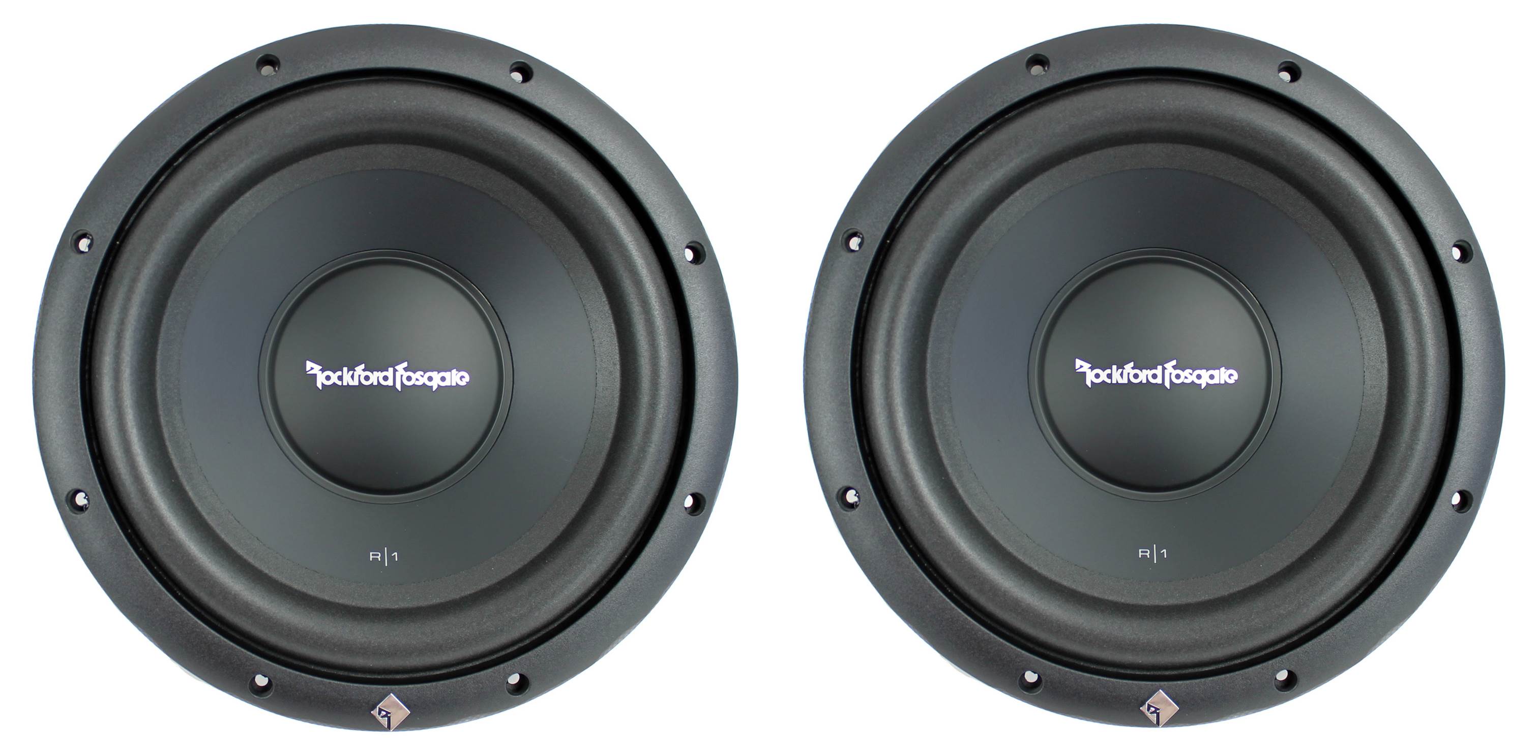 Rockford Fosgate R1S4-10 Prime 10" 400W 4 Ohm SVC Car Audio Subwoofer Sub, Pair