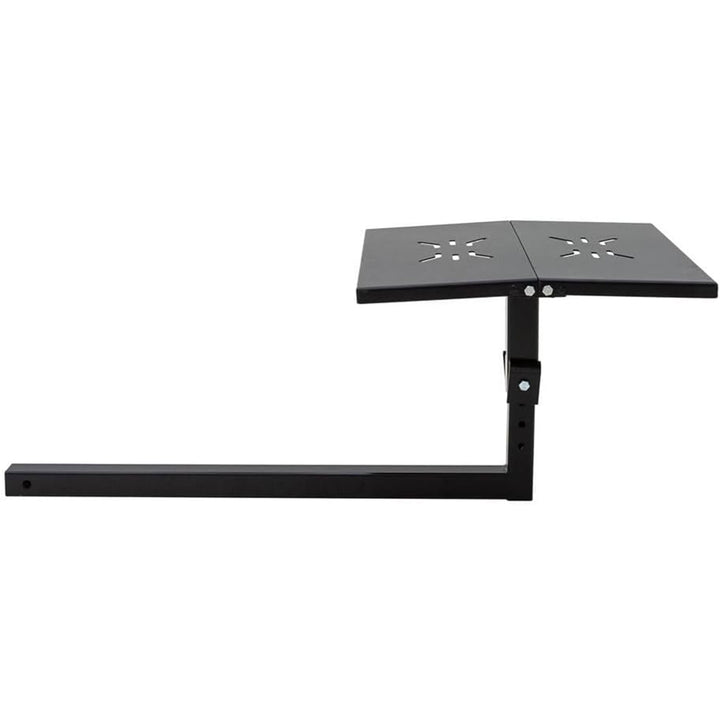 Tow Tuff Folding Work Bench, Heavy-Duty Steel Hitch-Mount Table, 24 x 22 Inch