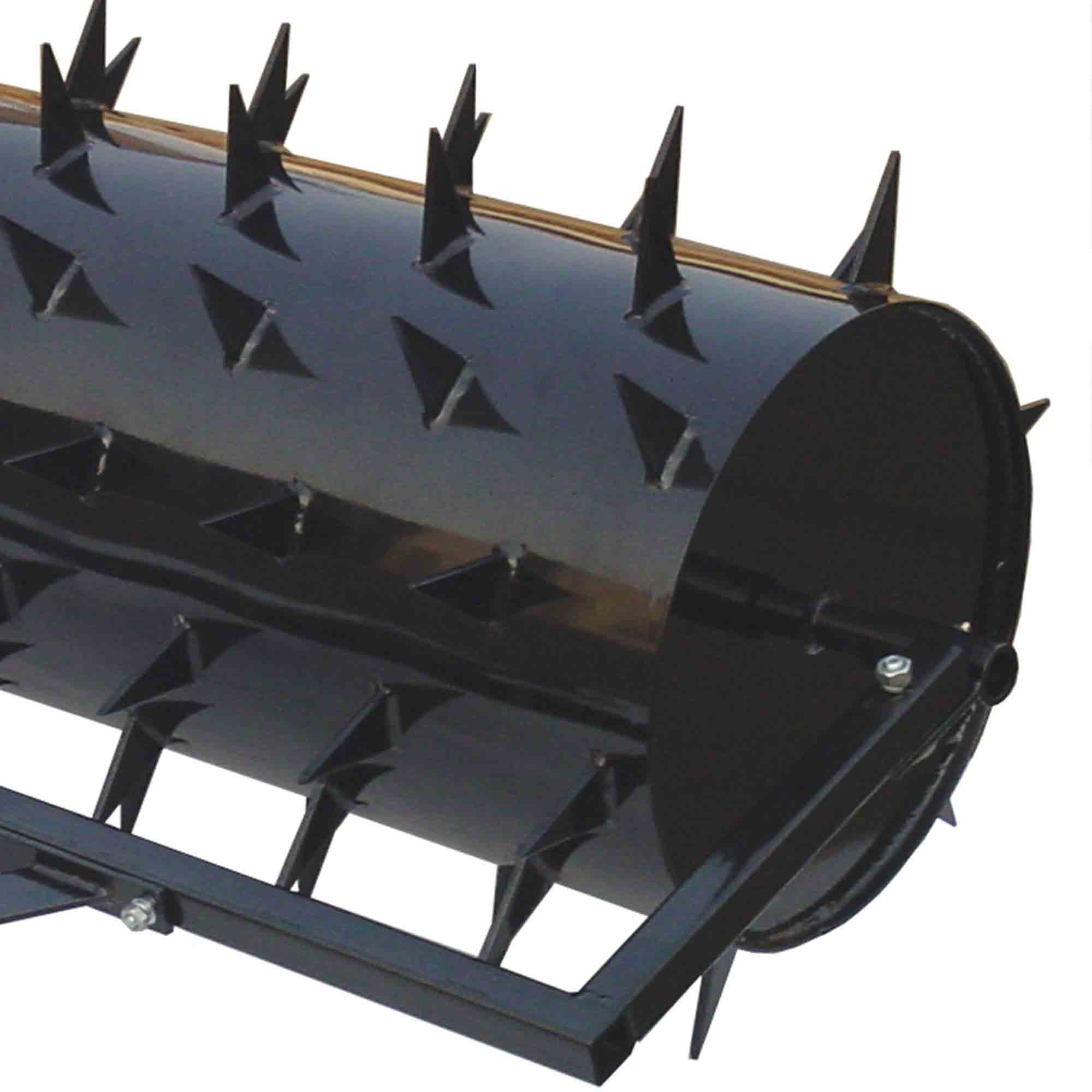 Yard Tuff 48 Inch Wide Drum Spike Aerator with Pin Style Hitch for Gardening - VMInnovations