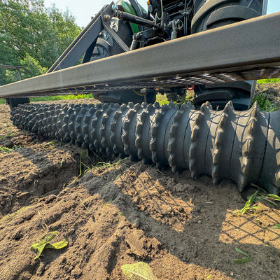 Field Tuff 6 Feet 3 Point Cultipacker, Cast Iron Wheels, 72 Inch Working Width - VMInnovations