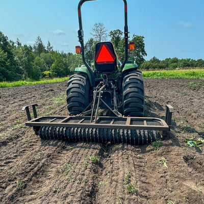 Field Tuff 6 Feet 3 Point Cultipacker, Cast Iron Wheels, 72 Inch Working Width - VMInnovations