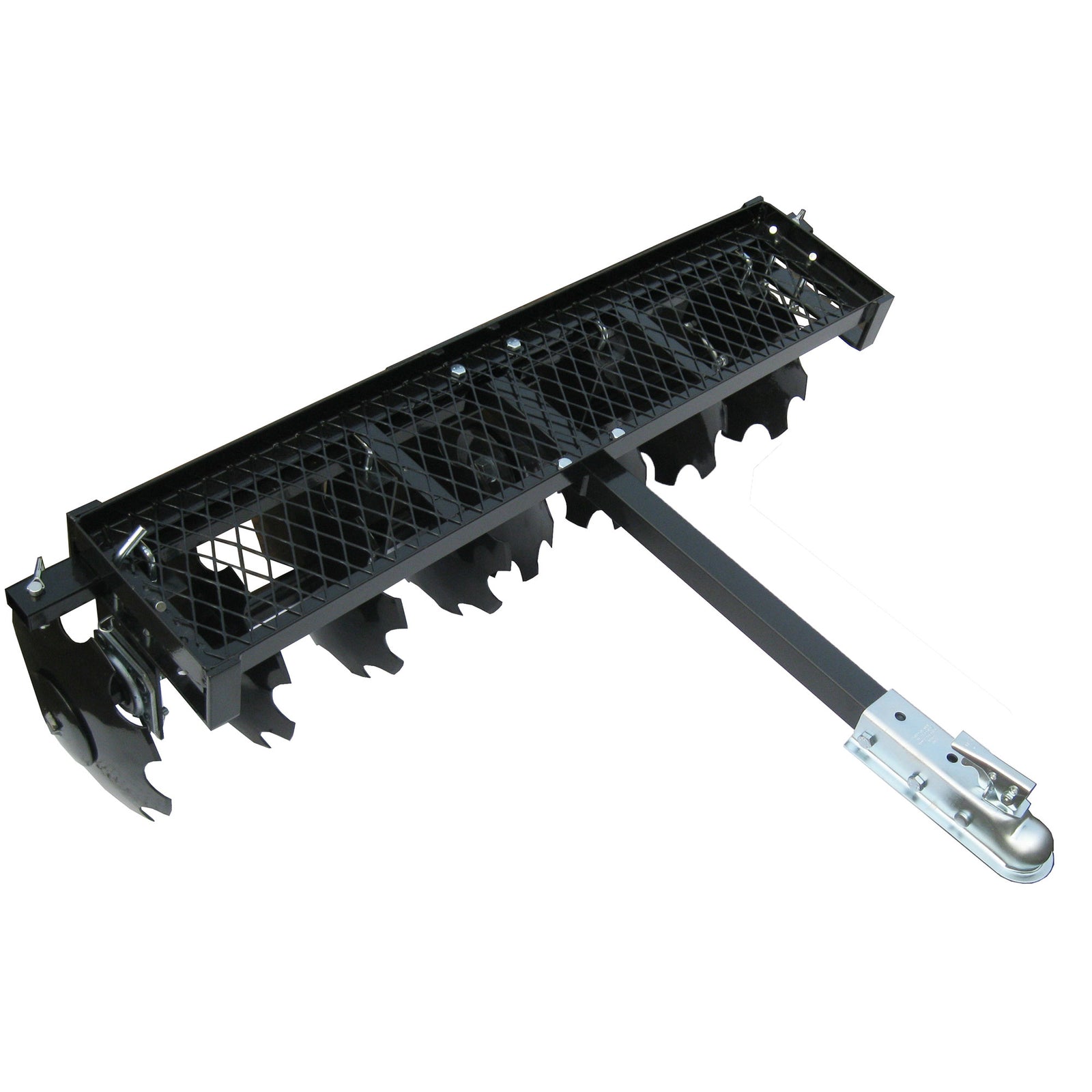 Field Tuff 51 Inch ATV Single Gang Heavy Duty Steel Disc for Cultivating, Black - VMInnovations