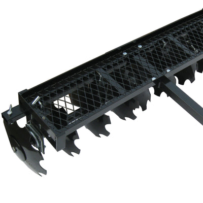 Field Tuff 51 Inch ATV Single Gang Heavy Duty Steel Disc for Cultivating, Black - VMInnovations