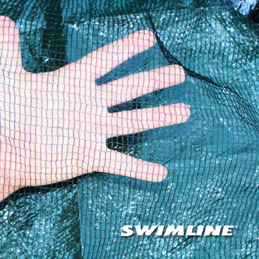 Swimline 15x30 Oval Above Ground Swimming Pool Leaf Net Winter Cover (Open Box)