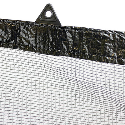 Swimline 18' Round Above Ground Pool Leaf Net Winter Cover (Open Box) (2 Pack)